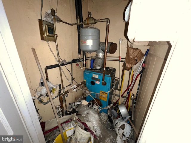 view of utility room