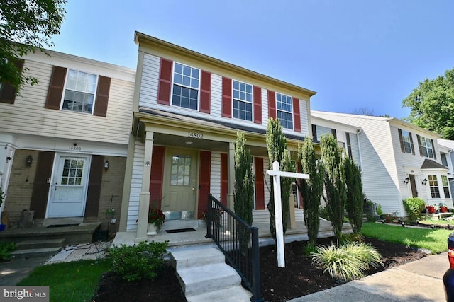 view of townhome / multi-family property