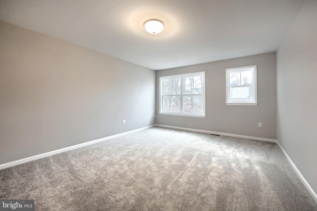 empty room featuring carpet