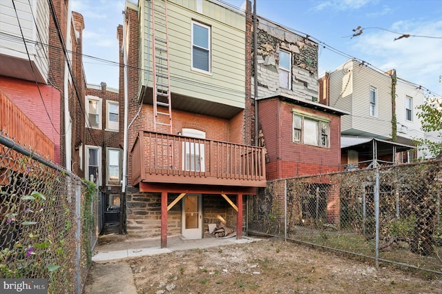 view of rear view of house