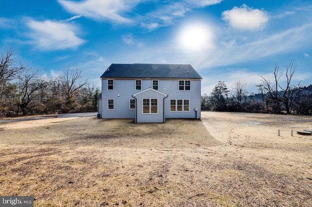 view of rear view of house