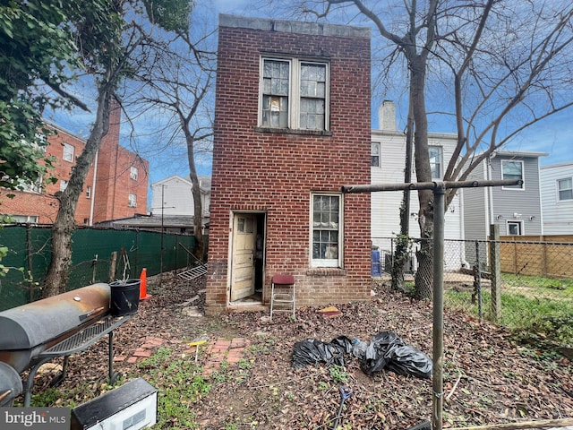 view of back of house