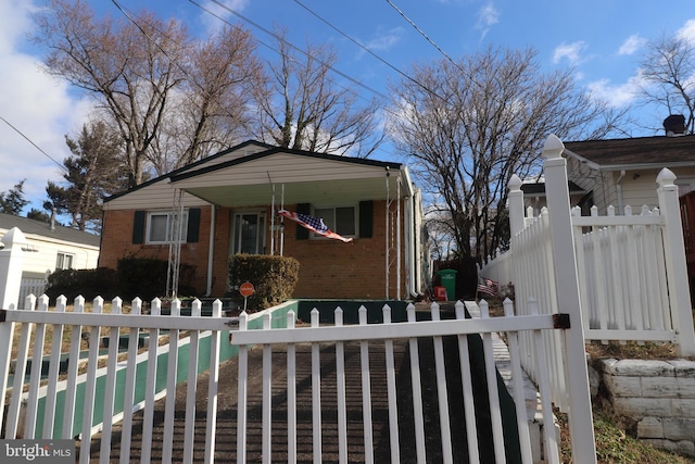 view of front of house