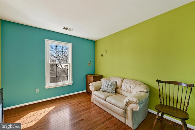 3701 Green Ash Ct, Beltsville, MD 20705 - sitting room with hardwood / wood-style floors