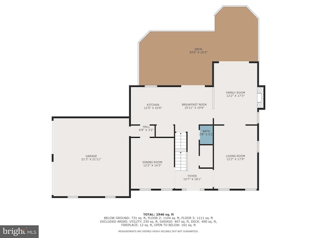 3701 Green Ash Ct, Beltsville, MD 20705 - plan