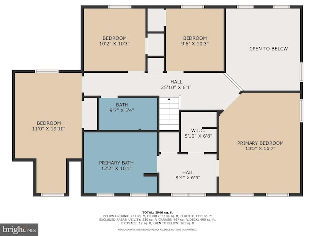 3701 Green Ash Ct, Beltsville, MD 20705 - floor plan