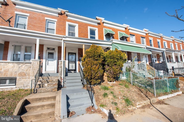 view of townhome / multi-family property