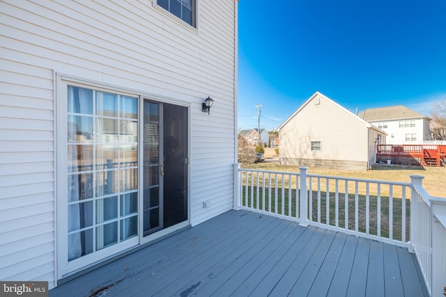 633 E Main St, Fruitland, MD 21826 - deck with a yard