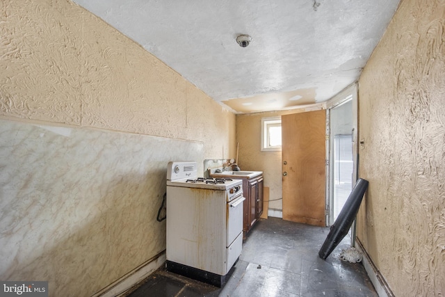 laundry area with sink