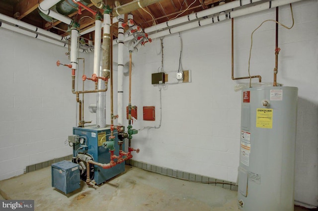 utilities with electric water heater