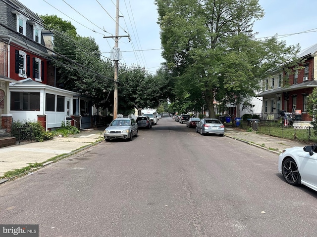 view of street