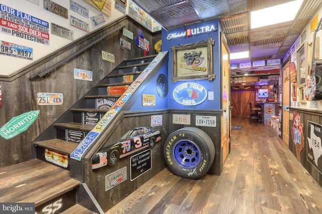 room details with wood-type flooring