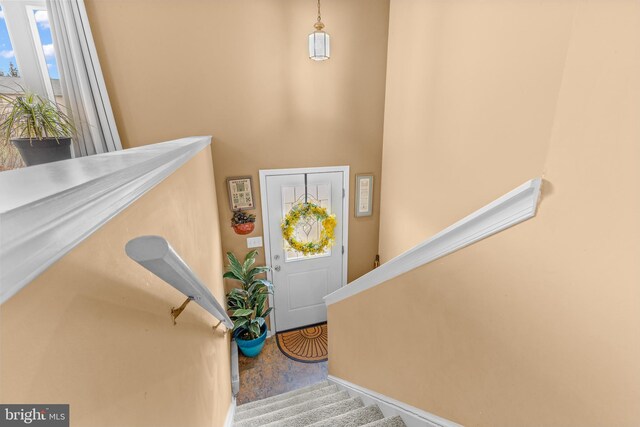 1025 Harmony Hl, Lebanon, PA 17046 - entrance foyer featuring stairway