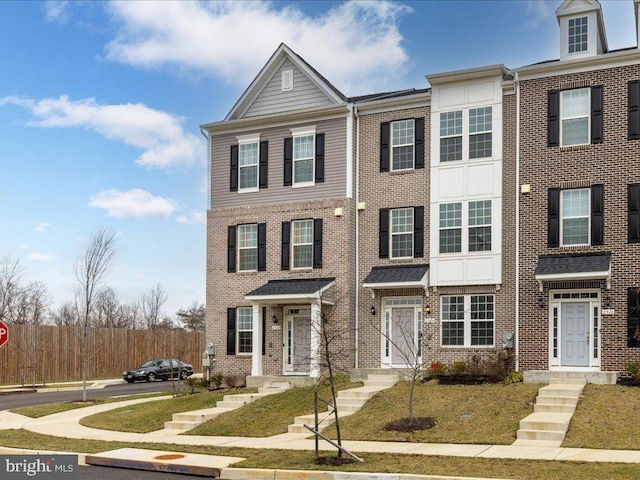 view of townhome / multi-family property