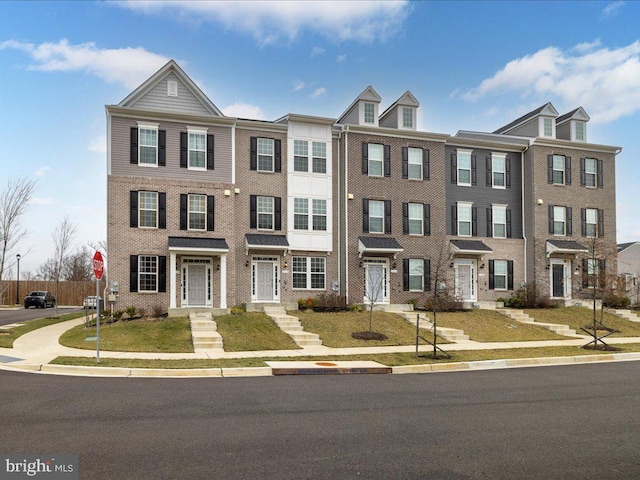 view of townhome / multi-family property