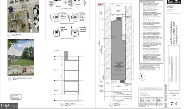 4902 W Thompson St, Philadelphia PA, 19131 land for sale