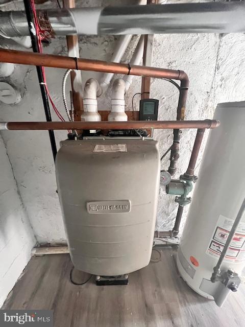 utilities with gas water heater