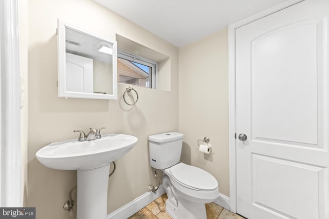 bathroom with toilet