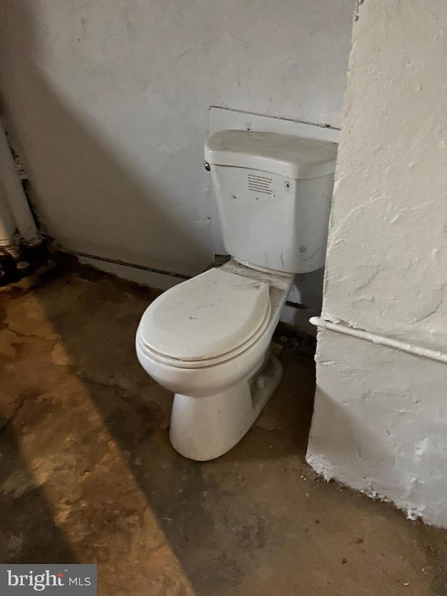 bathroom with toilet