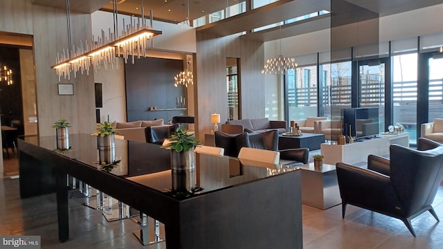 view of community lobby