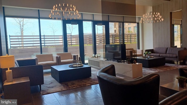 view of community lobby
