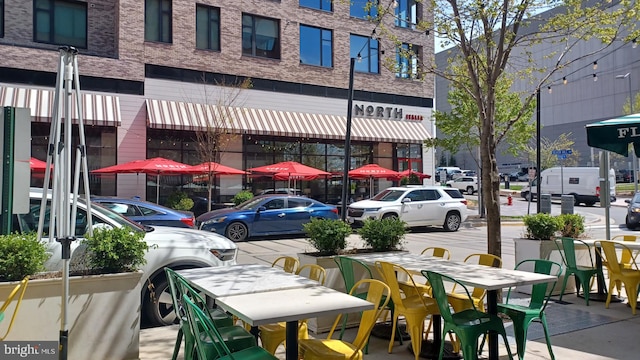 view of vehicle parking