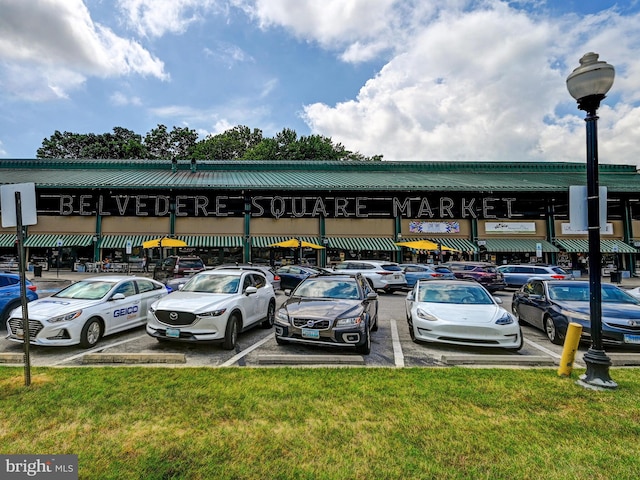 view of car parking