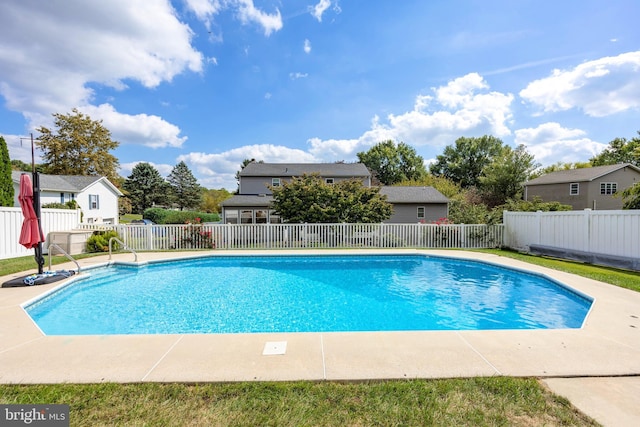 view of swimming pool