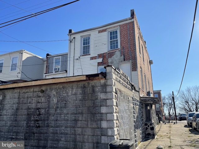 view of rear view of house