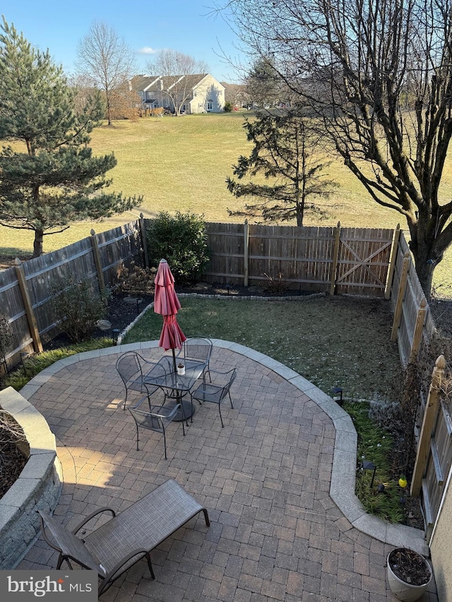 view of patio / terrace