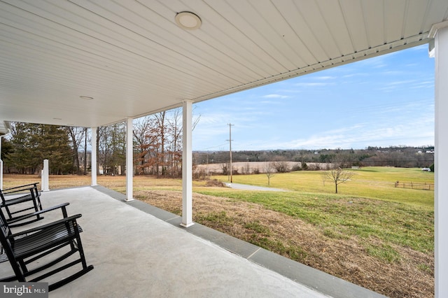 view of patio