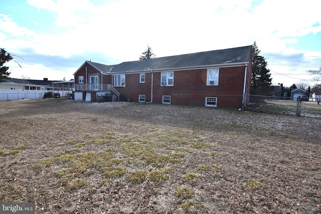 view of back of house