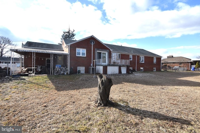 view of back of house