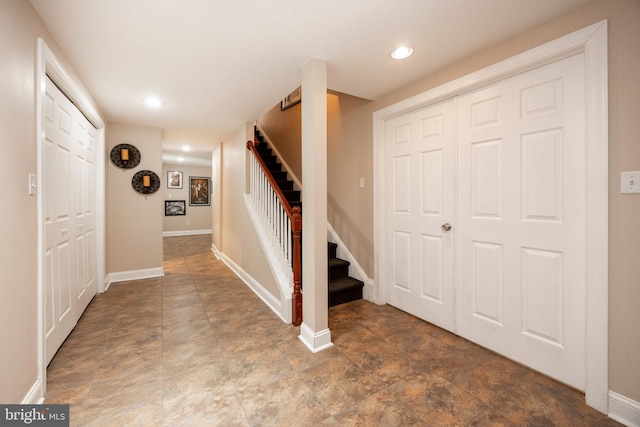 view of entrance foyer