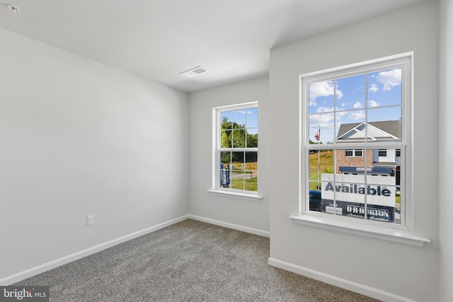 empty room with carpet