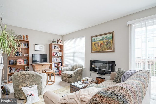 view of living room