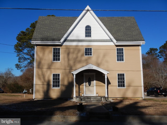 view of front facade