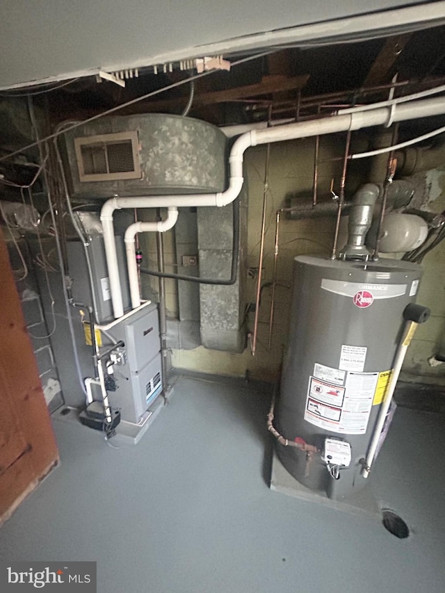 utilities with water heater