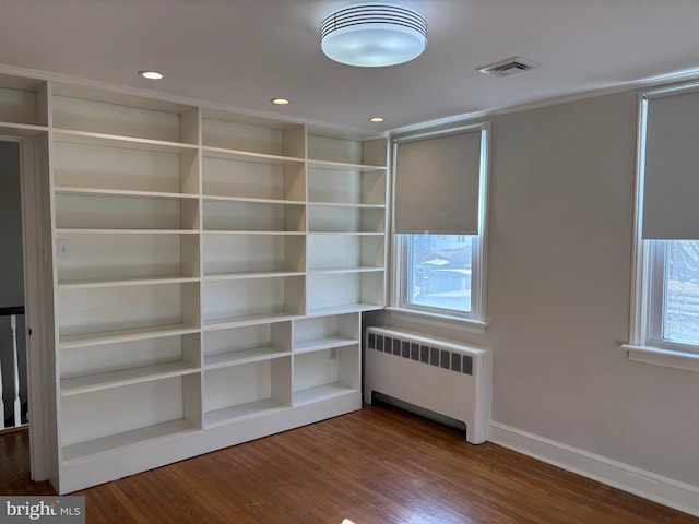 closet with radiator