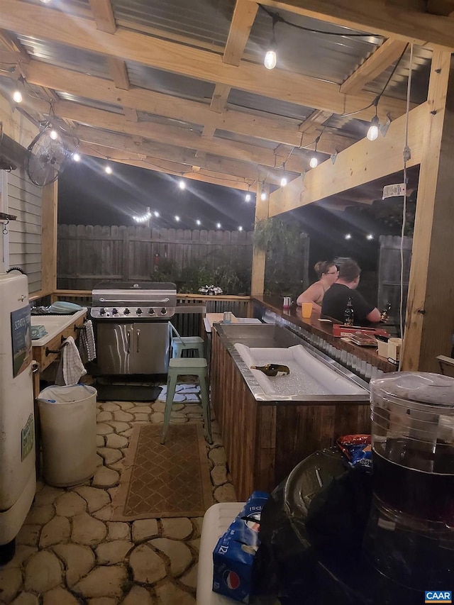 view of patio / terrace with grilling area