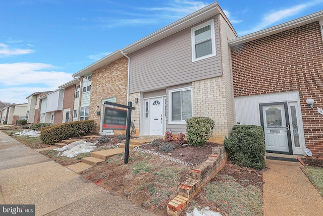 view of townhome / multi-family property