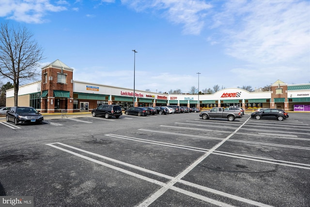 view of car parking