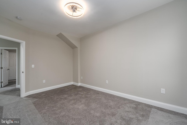 additional living space with carpet