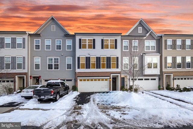 view of townhome / multi-family property