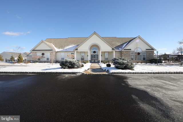 view of ranch-style home