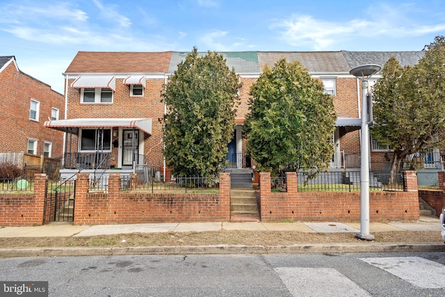 view of townhome / multi-family property