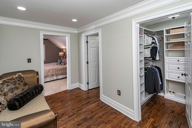 view of closet