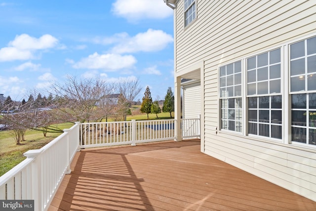 view of deck