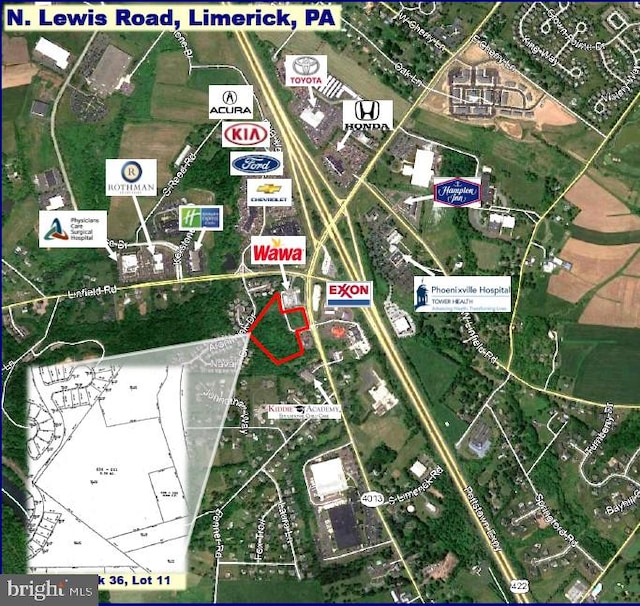 545 N Lewis Rd, Royersford PA, 19468 land for sale