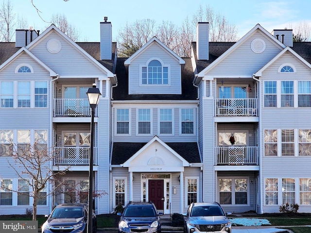 view of townhome / multi-family property